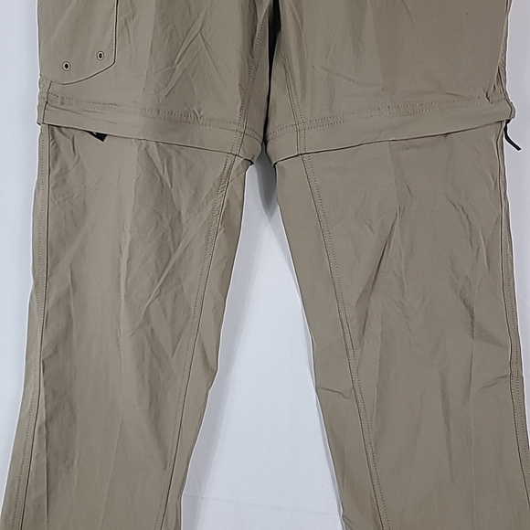 NWT Magellan Men's Back Country Pants Outdoor Fish Water Repel Sz S Timberwolf - Picture 3 of 9